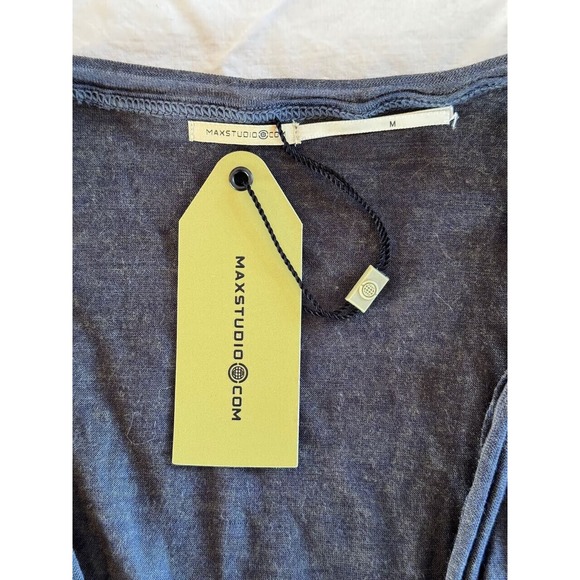 NWT Max Studio Sz M Gray Whimsigoth Y2K Fairy Dress Lightweight Dark Romantic - Picture 5 of 8